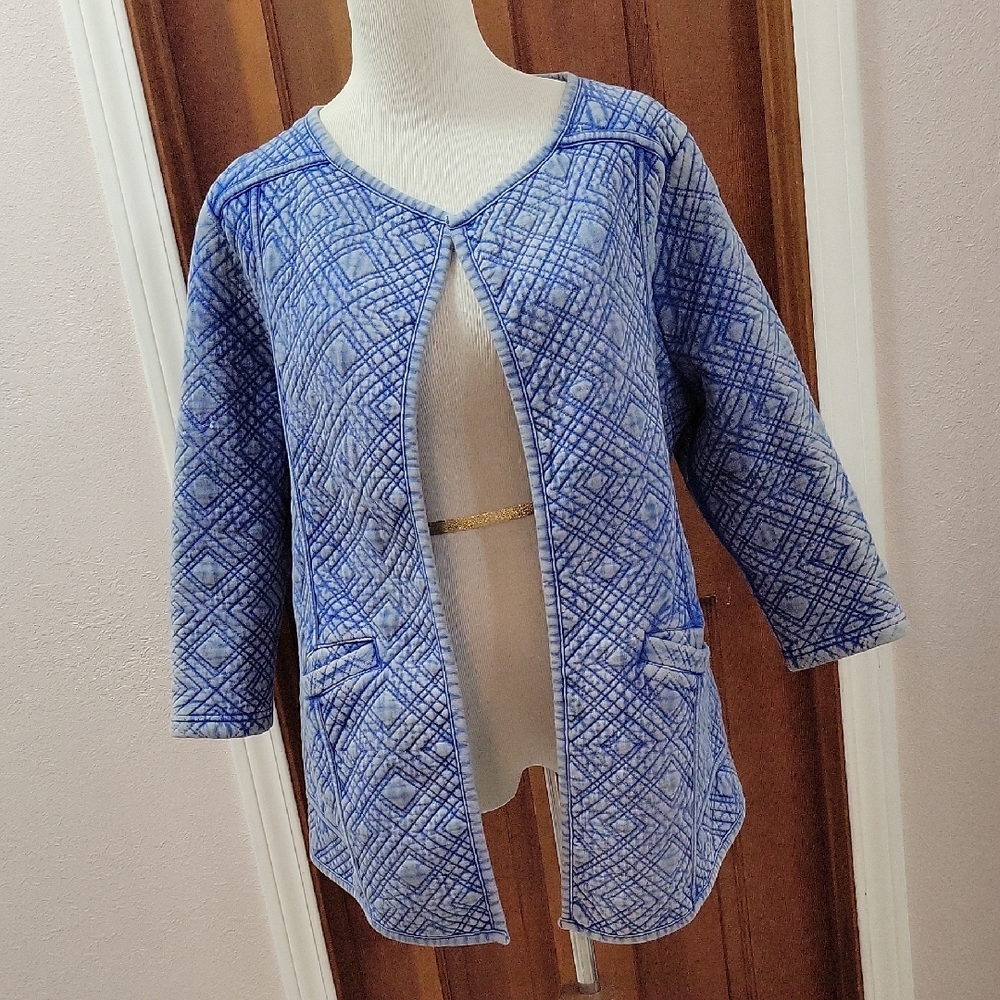 Lucky Brand Blue Women's Quilted Jacket